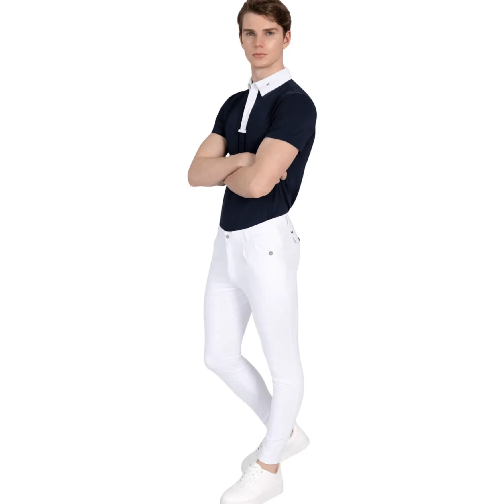 Turniershirt Herren Focus, kurzarm