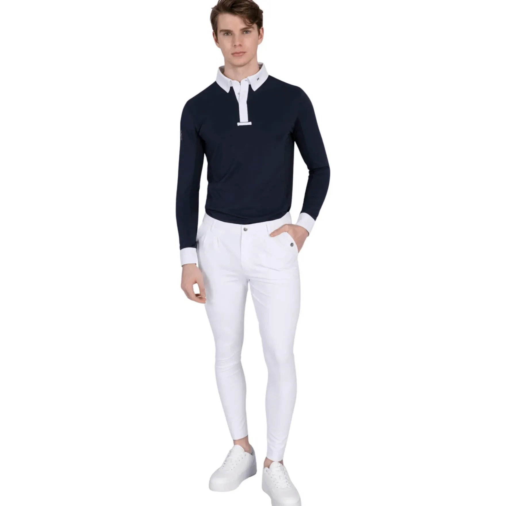 Turniershirt Herren Focus, langarm