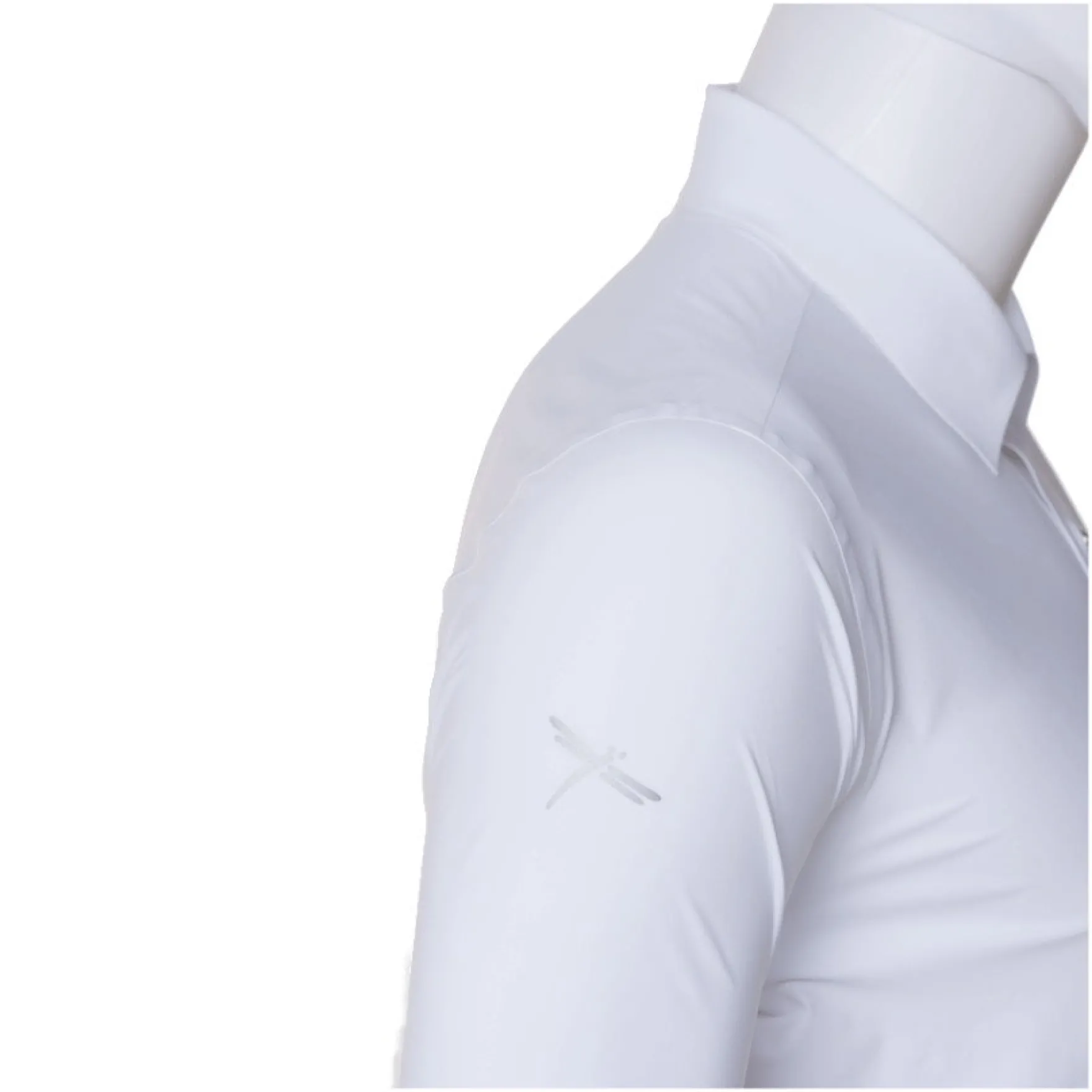 Turniershirt Herren Marvick Star White, langarm