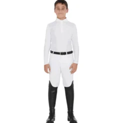 Turniershirt Jungen, langarm