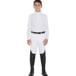 Turniershirt Jungen, langarm