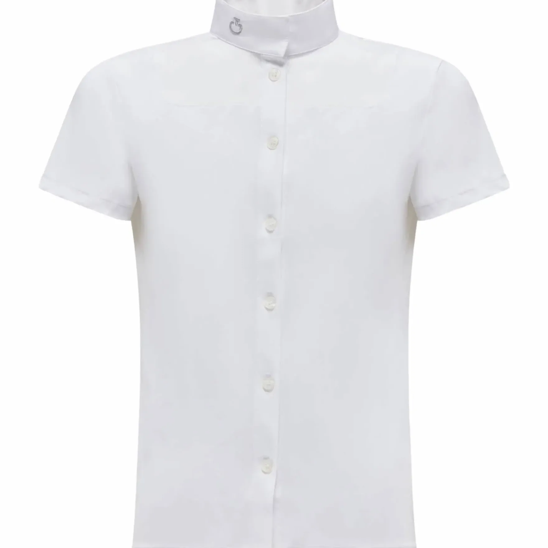 Turniershirt Mädchen Jersey Poplin Bib S/S, kurzarm