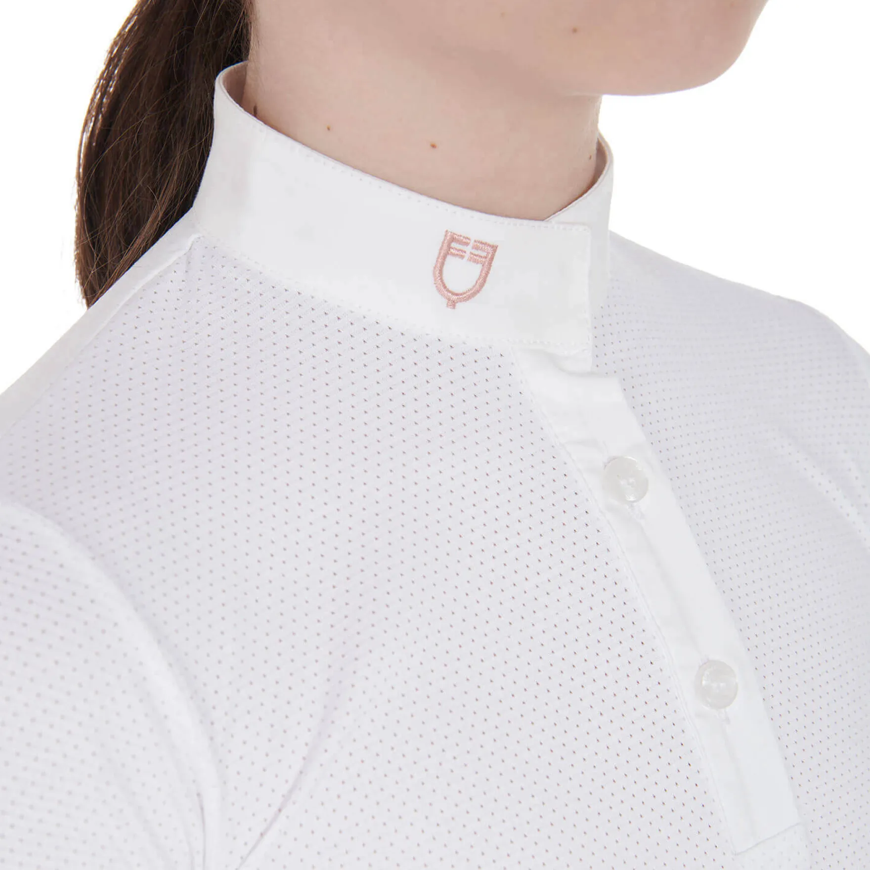 Turniershirt Mädchen, kurzarm