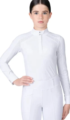 Turniershirt Mädchen YR Aveen, langarm