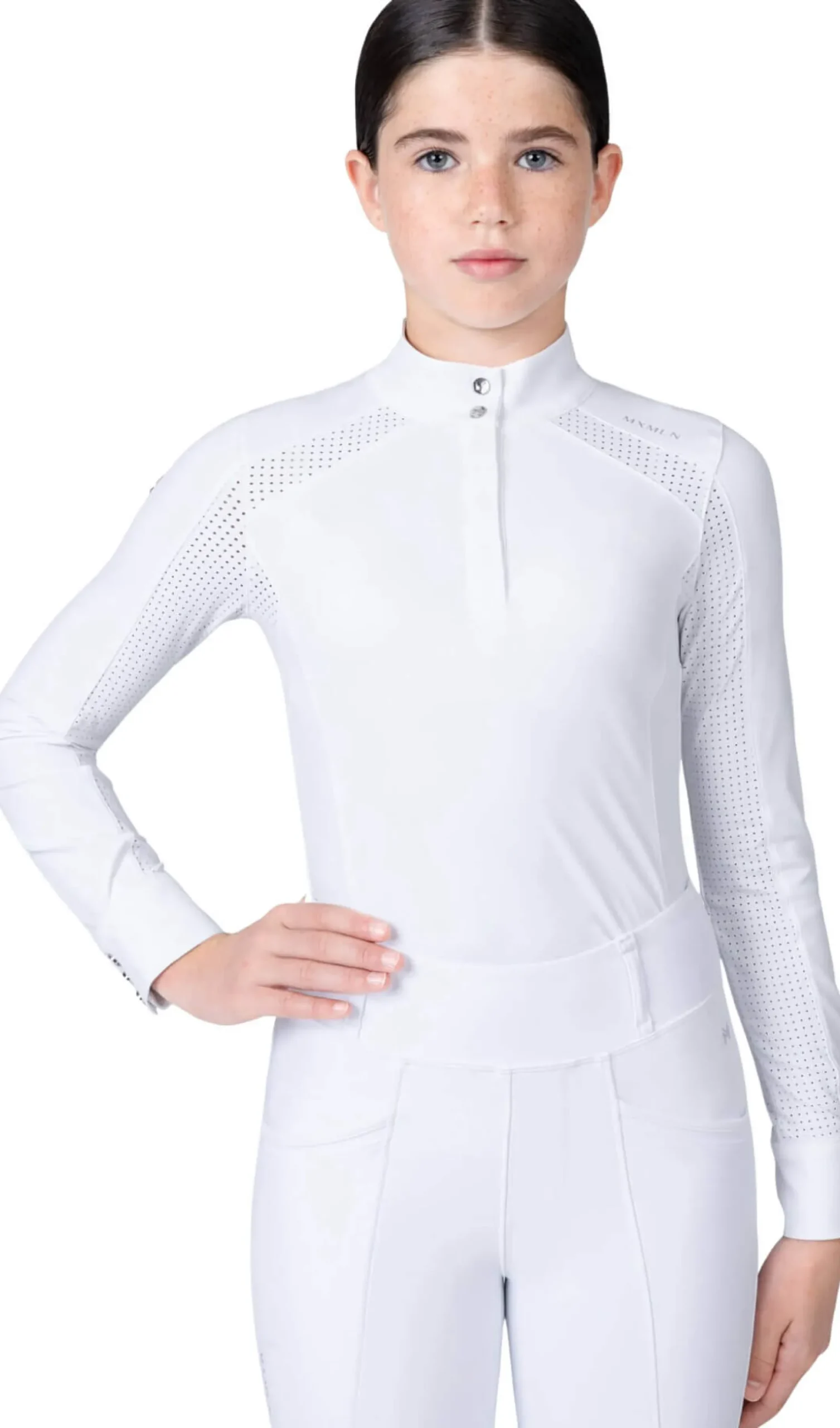 Turniershirt Mädchen YR Aveen, langarm