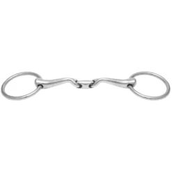 Unterlegtrense Fine Line, doppelt gebrochen, Gebiss