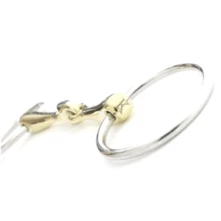 Unterlegtrense Kavalbit, doppelt gebrochen, 12 mm, Gebiss