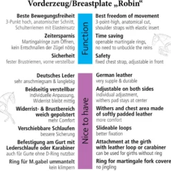 Vorderzeug Robin, 3-Punkt, mit Elast