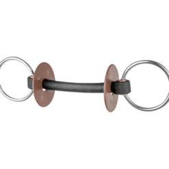 Wassertrense PURE, Stangengebiss, Ring 7,5 cm, extra soft, Gebiss