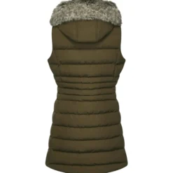 Weste Damen Harper Longline HW24, Steppweste, Langweste
