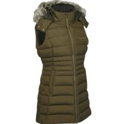 Weste Damen Harper Longline HW24, Steppweste, Langweste