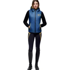 Weste Damen Nylon Hooded HW22, Pufferweste