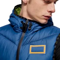 Weste Herren Nylon Hooded HW22, Pufferweste