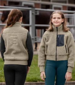Weste Kinder Alma, Teddy Fleece