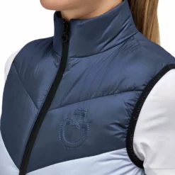 Weste Kinder Nylon Synthetic Padded, Steppweste