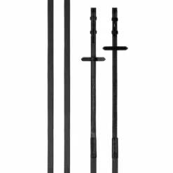 Zügel E090, Gummizügel, mit Ledereinsätzen