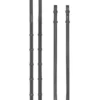 Zügel E157, Gummizügel, mit Stegen, mit Zaumharken
