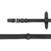 Zügel Soft, Lederzügel mit Stegen, mit Nylonkern, 19 mm